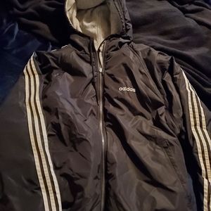 Adidas reversible winter jacket XL